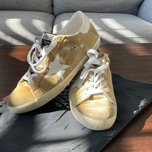 Distressed Golden Goose Superstar Sneakers
